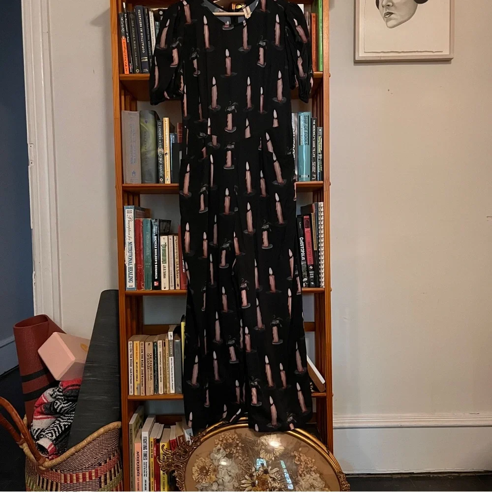 Samantha Pleet Candle Jumpsuit Sz 6 - Picture 6 of 7